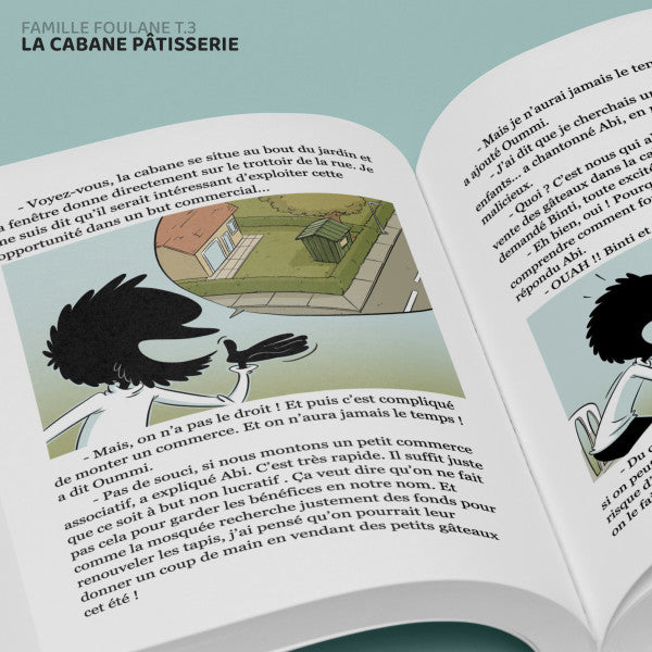 FAMILLE FOULANE TOME 3 : LA CABANE PÂTISSERIE